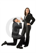 Image taken from http://www.dreamstime.com/stock-images-business-begging-man-to-woman-image285974